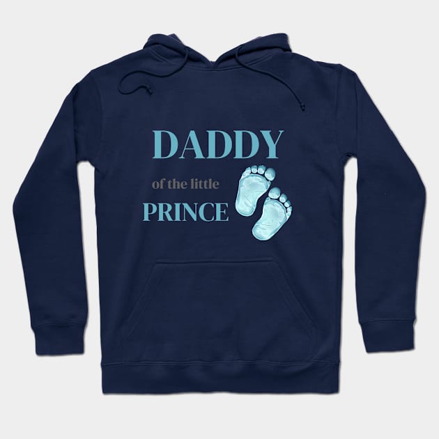 Daddy of a little boy Hoodie by ComfyCorner.art